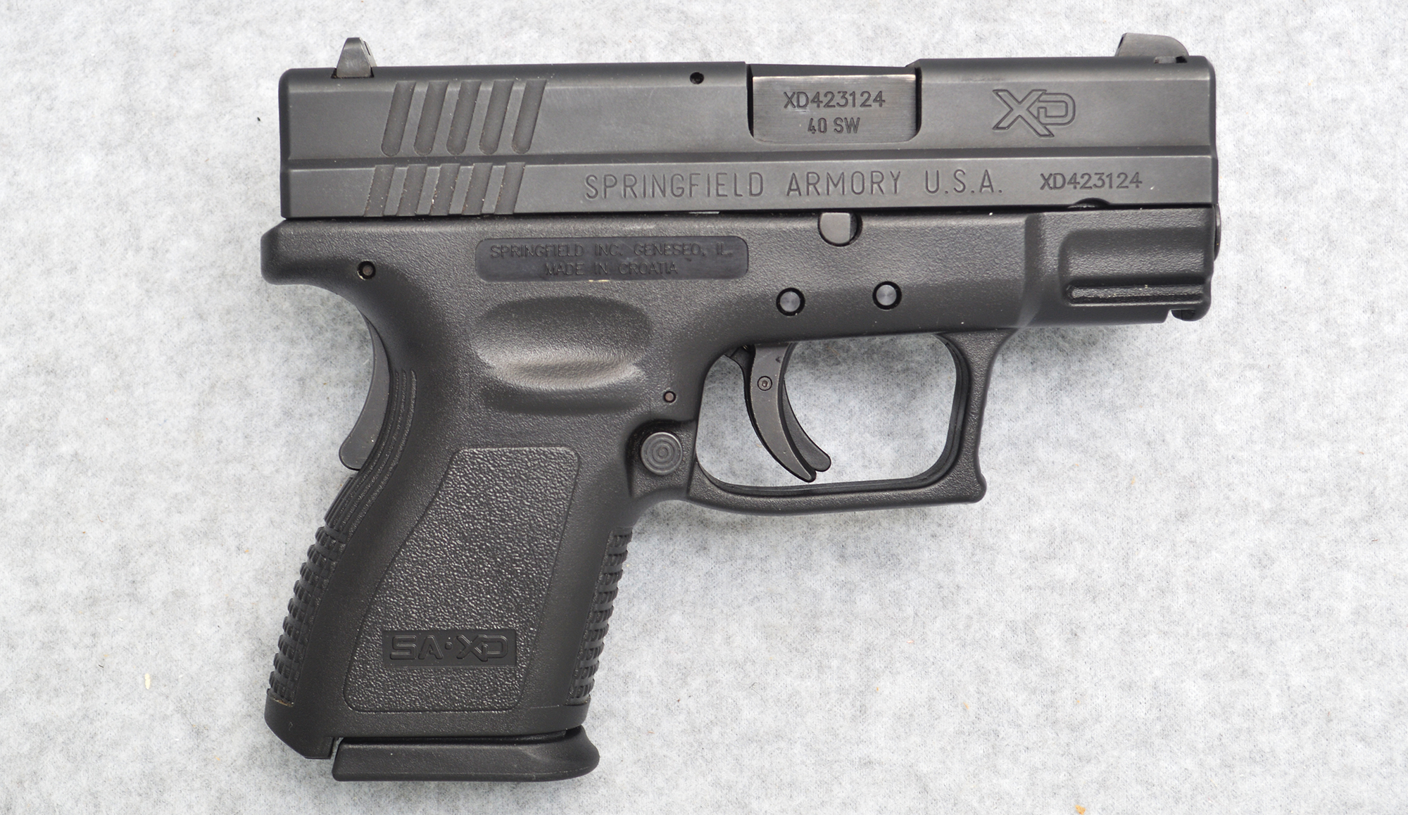 Springfield Armory ~ XD-40 Sub Compact ~ .40 S&W | Cabela's